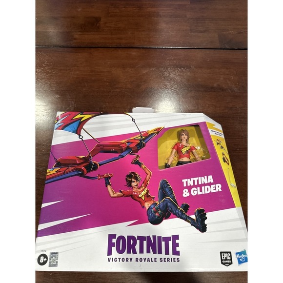 Hasbro Fortnite TNTina with Glider 6 in‎ Action Figure - F5412 - Picture 1 of 3